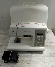 Singer 7470 Confidence Computerized Sewing Machine - White - Tested WORKING!