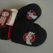 OHIO STATE BUCKEYES GLOVES MITTENS YOUTH KIDS 2-7YRS VINTAGE G-CAP G4