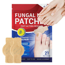 Toenail Fungus Treatment Patches - 21 Pcs Fungal Nail Patches, Extra Strength 8-