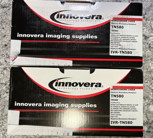 INNOVERA TN580 Toner Cartridge Fit For Brother HL-5240 5250 MFC-8460N - 2 boxes - 第 1/2 張圖片