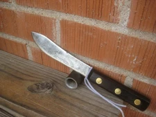 1920s Vintage 5-3/4" Blade * MERIDEN CUTLERY *** Carbon Butcher Knife USA