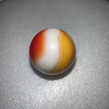 Vintage Vitro All-Red Marble .5 Inches Near-Mint Condition Combined Shipping