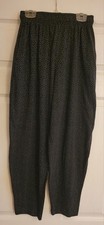Vintage Double Take Pants - Size 8 - Adjustable Elastic Waist - Made in USA