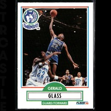 Gerald Glass 1991-92 NBA Hoops #126 Minnesota Timberwolves 🏀 Basketball Card
