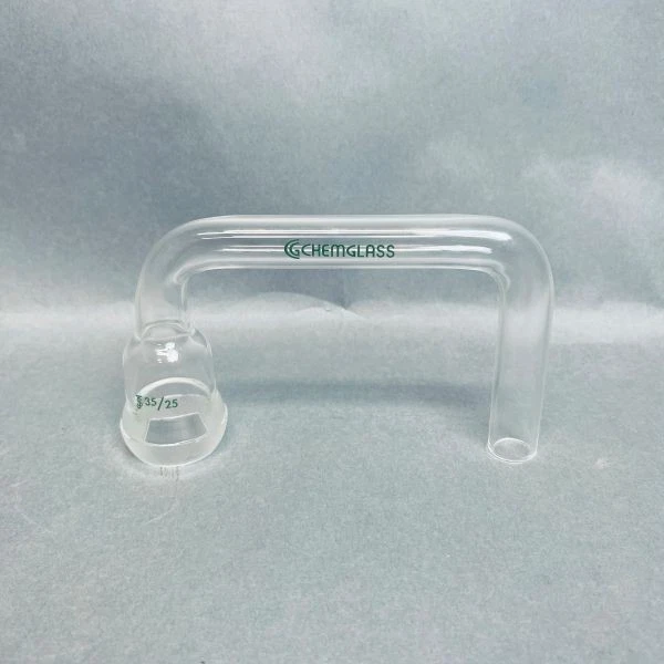Chemglass Vacuum Trap Arm Style A 35/25 Ball Joint U Shaped Removable Arm - Image 4 of 4