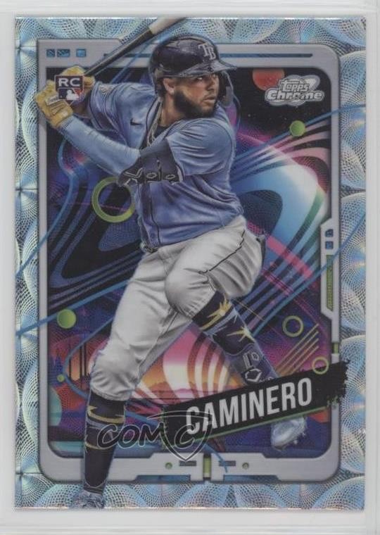 2024 Topps Cosmic Chrome Nucleus Refractor Junior Caminero #1 5q7