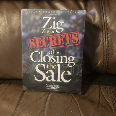 Secrets of Closing the Sale Zig Ziglar CD Self Development Training