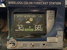 NEW La Crosse Technology Wireless Color Forecast Station