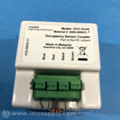 Cooper Lighting OCC-RJ45 Occupancy Sensor Coupler FNIP
