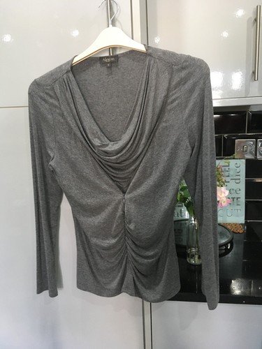 Ladies grey top size small - Alexson | eBay UK