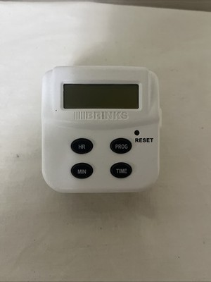 Brinks Digital Timer Wall Plug-In Outlet Programmable 44-1020