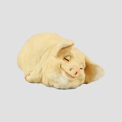 Schwein Modell schlafende Figur von Grays 1922
