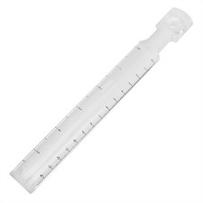 NICEYST Portable Hand Held Ruler 2X Magnifier Bar 6'' with 140 mm Clear