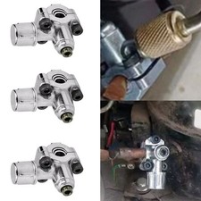 Lot de 3 vannes de service frigorifique faciles à installer pour les amateurs d
