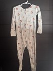 Modern Moments by Gerber 4T Unisex One Piece Sleeper Beige Cowboy Zip Knit LS — photo 1