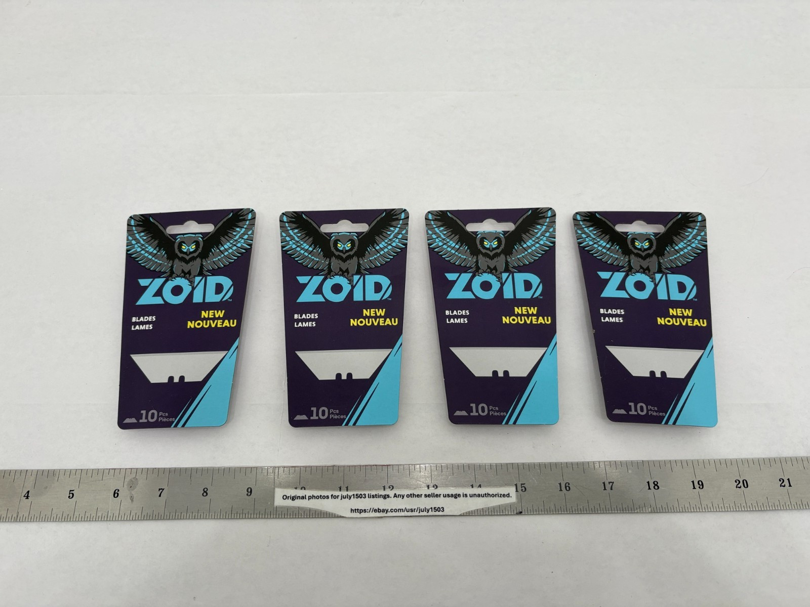 Blades W/ Case - 4 X 10pk