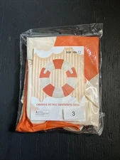 Adult Retro Rings Circle Floaty Hawaiian Inflatable Pool Float Tube