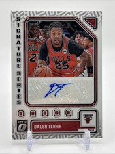 2023-24 Panini Donruss Optic - Signature Series Dalen Terry #SS-TER (AU)