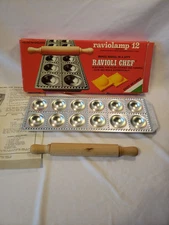 RAVIOLAMP 12 RAVIOLI CHEF RAVIOLI / COOKIE / CANAPE MAKER Made In Italy Imperia