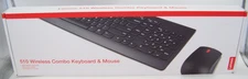 Lenovo 510 (GX30N81775) Wireless Keyboard & Mouse Combo Set, Black, SEALED