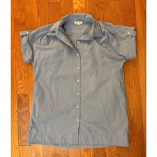 Madewell Collared Shirt Dress Size Large