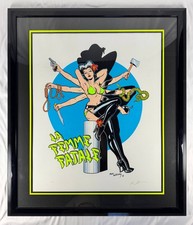 La Femme Fatale by Robert Williams Signed Numbered 5/120 Framed 25x32" Art Print