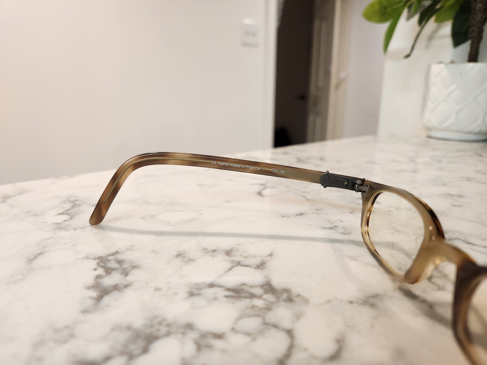 Robert Marc Eyeglasses FRAMES ONLY Brown Hand Mad… - image 11