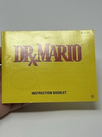 Dr. Mario (Nintendo NES 1990) Instruction Booklet Manual Only NES-VU-USA (T)