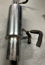 Nissan 200sx S13 Ca18det 3 Stainless Back Box Rear Exhaust Section Nissan 200sx S13 Ca18det 3 Stainless Back Box Rear Exhaust Section