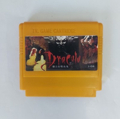 Bram Stocker's Dracula tv game cartridge from 90's for dendy, famicom, pegasus