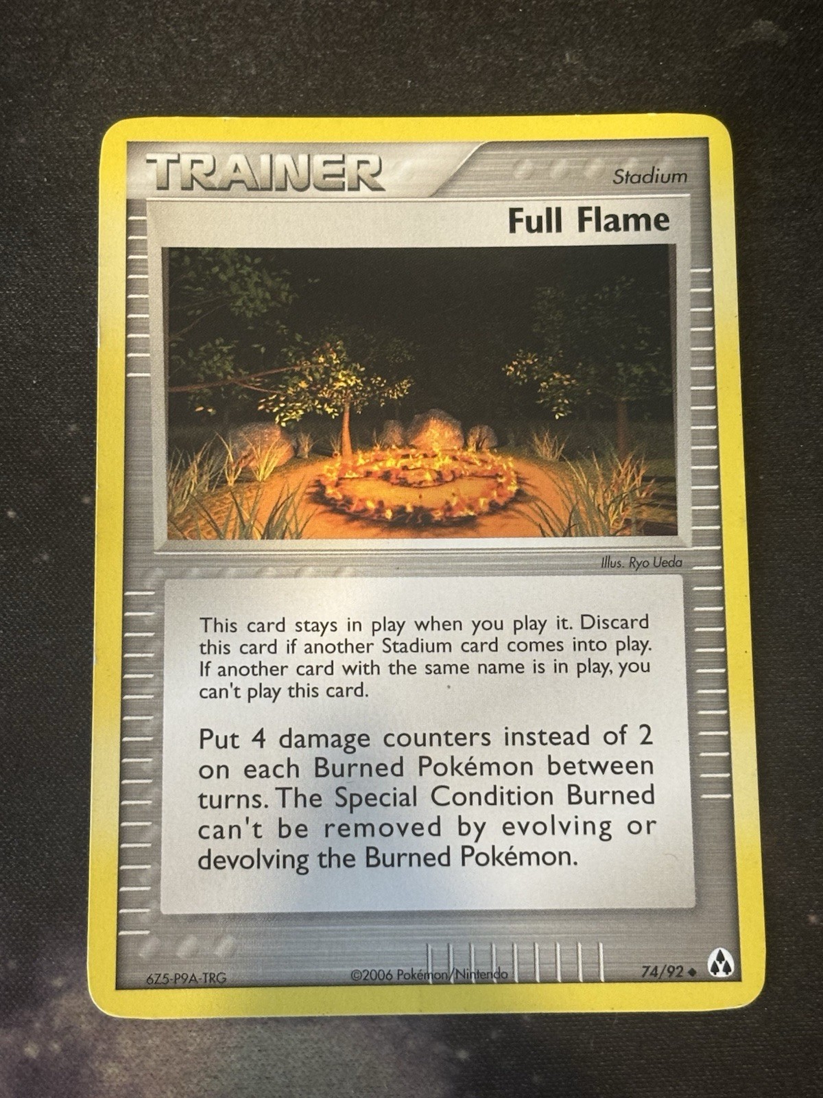 Full Flame 74/92 Legend Maker Uncommon Pokemon Card LP