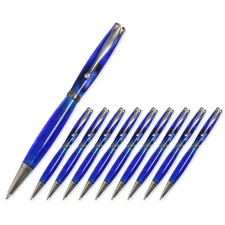 Fancy Pen Kit, Gun Polish Finish, 10 Pack, Legacy Woodturning