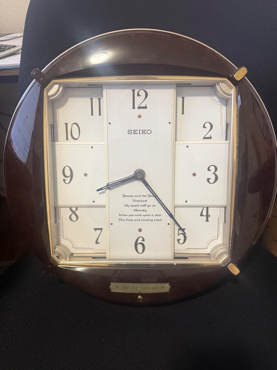 Seiko Mechanical Wall Clocks for sale | eBay