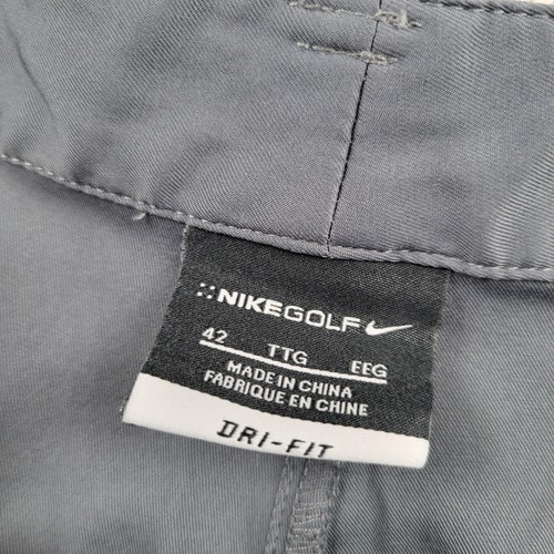 Nike Golfshorts Herren 42 grau Dri-FIT vorne flach sportlich Polyester Elasthan - Bild 7 von 9