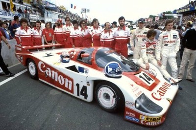 Jan Lammers Jonathan Palmer Richard Lloyd Richard Lloyd Racing Por- Old Photo 2