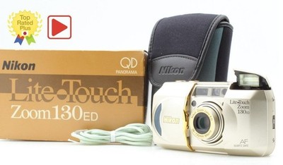[Almost Unused in Box] Nikon Lite Touch Zoom 130 ED AF 35mm Film Camera Fr JAPAN