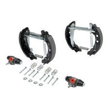 Bremsbackensatz hinten für VW Passat B1 32 B2 32B Polo 86C 86CF 2 | 23872471