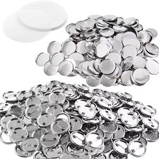 1" / 25mm Blank Metal/ABS Pin Badge Button Supplies for DIY Badge Maker Machine