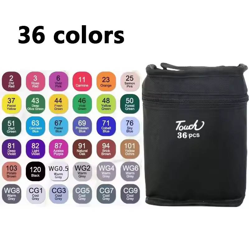 Pens Dual Tips Alcohol Markers Permanent Sketch Markers