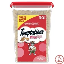 Temptations Mix Ups Backyard Cookout Cat Treats with Chicken Liver and Beef