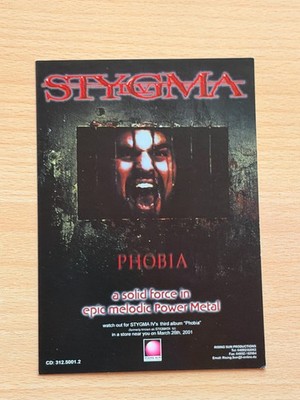 Stygma IV - Autograph Card Original Signed - #53063
