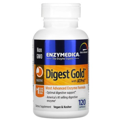 2 X Enzymedica, Digest Gold� with ATPro�, 120 Capsules