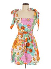 Show Me Your Mumu Women Orange Cocktail Dress M
