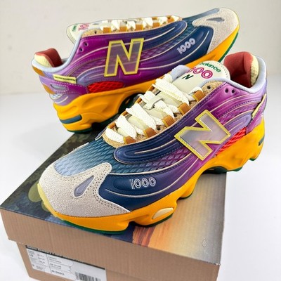 New Balance x Salehe Bembury 1000 Men's Size 10 Fog Be The Cloud - Berry M1000CL