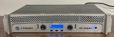 Crown XTi 2000 Power Amplifier 2-Channel 2000 Watts (Sold As Is)
