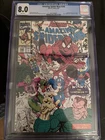 Amazing Spider-Man 348 CGC 8.0 Sandman Leads Avengers Eric Larson Cover
