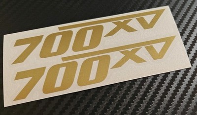 2x 700XV Stickers Most Colours Sheet Sticker 100mmx25mm Yamaha Kawasaki Honda