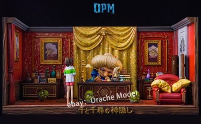 OPM-Studio  Chihiros Reise ins Zauberland  Yubabas Zimmer Szenenmodell