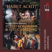 Neue Detmolder Liede - Lortzing Schumann Songs For Male Voices - Cd - F4Z