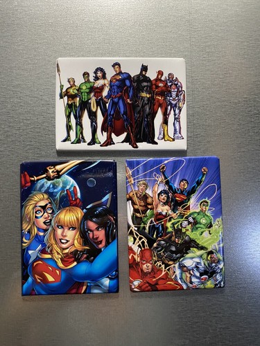 LOT of 3 TM DC Comic Magnets 2.5 X 3.5 Justice League Superman Batman Supergirl - Picture 1 of 2